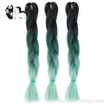 Hot selling wholesale price top grade good quality salt and pepper hair for braiding